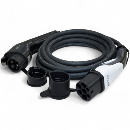 Зарядный кабель EVCar Type2 - Type1 (32A, 7кВт)-3
