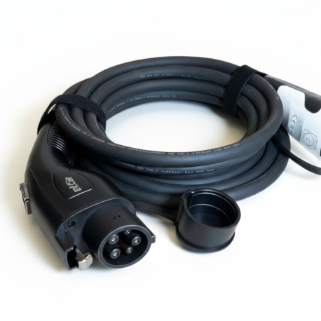 Зарядный кабель EVCar Type2 - Type1 (32A, 7кВт)-1